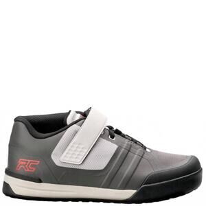 NEW RIDE CONCEPTS men's transition 2021 mountain bike shoe in charcoal/red